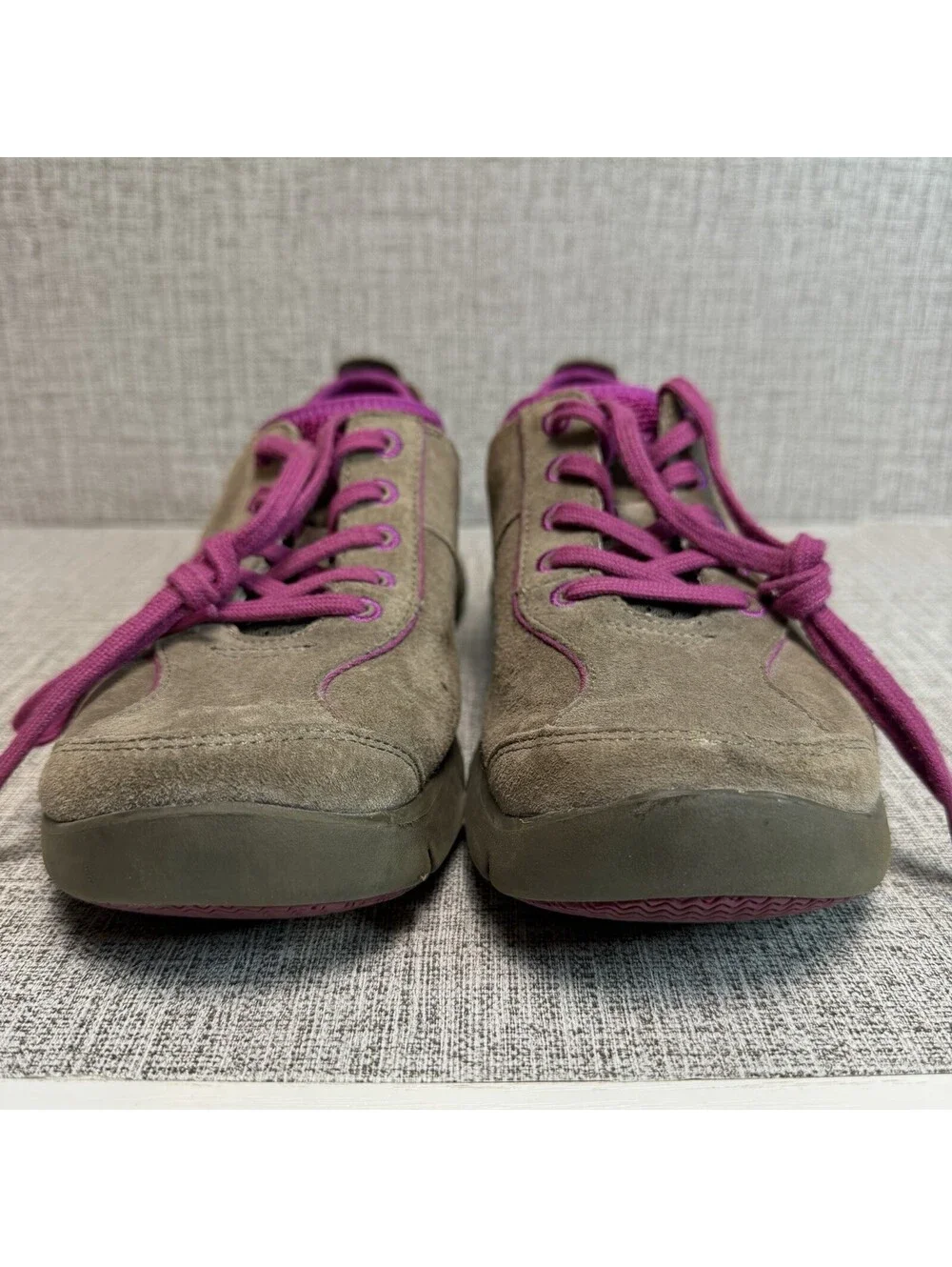 Dansko Shoes Womens Sz 38 EU Tan Suede Leather Elise Comfort Walking Sneaker